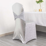 Chair Cover With Attached Sash and Buckle